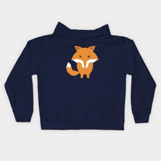 Fox Front View Kids Hoodie